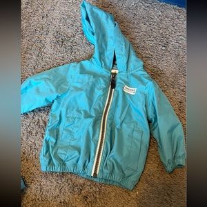 Light Blue Carters Baby Windbreaker Jacket Size 3 Months